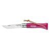 Opinel baroudeur-couteau-de-poche-fermant-bague-double-securite-n-6-rose-framboise