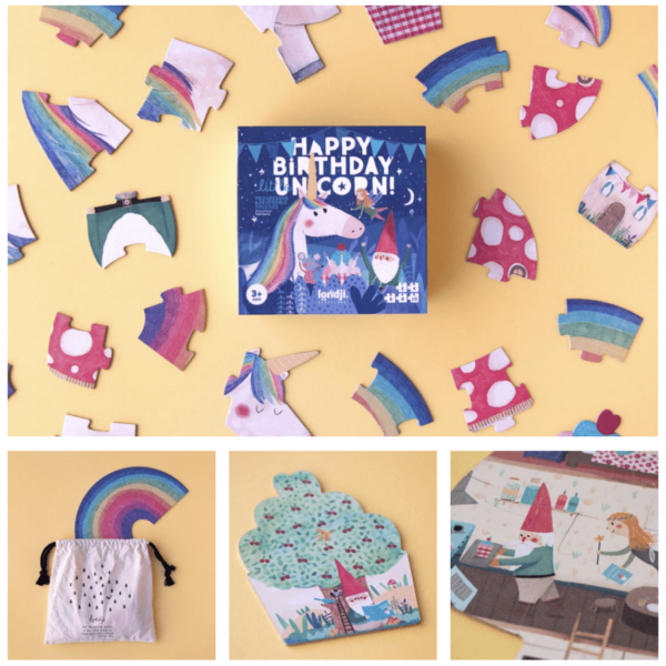 happy birthday licorne Puzzle Londji