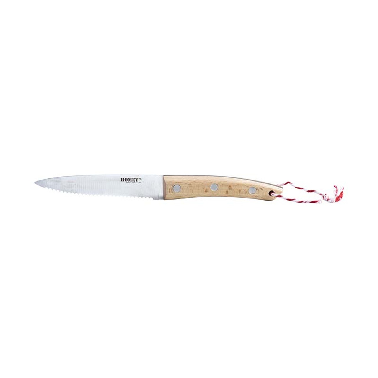 HOMEY'S • Couteau à saucisson (cranté)