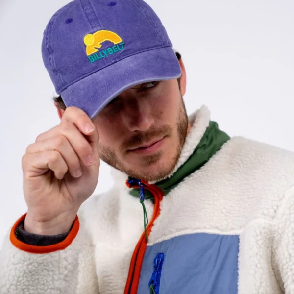 billybelt casquette coton Violet