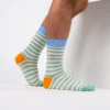 billybelt chaussettes lignes vertes