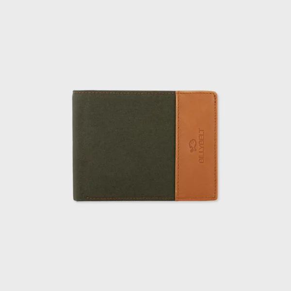 billybelt portefeuille cuir kaki
