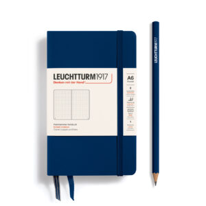 LEUCHTTEURM1917 • Carnet A6 (pointillé) "Navy"