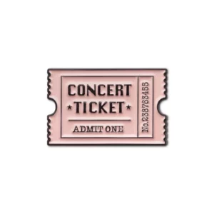 MAKE HEADS TURN • Pin's "Concert Ticket"