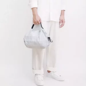 SHUPATTO • Sac pliable S "Rayures / Sen"