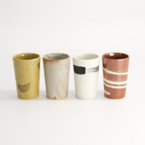 TOKYO • Lot de 4 tasses en porcelaine (90ml)