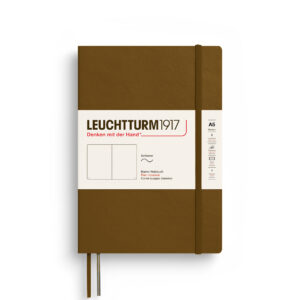 LEUCHTTEURM1917 • Carnet A5 (pointillé) "Spice Brown"
