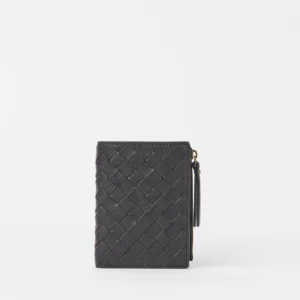 O MY BAG • Porte-monnaie "Jamie" (Black tressé)