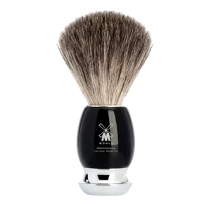 MUHLE • Blaireau "Vivo" (résine noire)