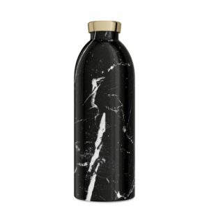 24 BOTTLES • Gourde isotherme 850ml "Black Marble"