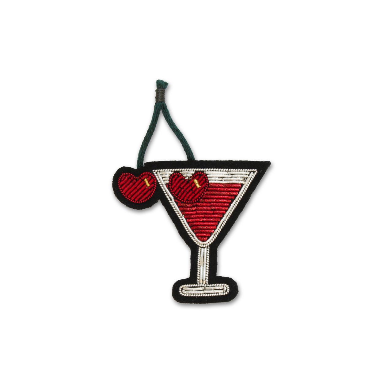 MACON & LESQUOY : Broche "Bloody Mary"