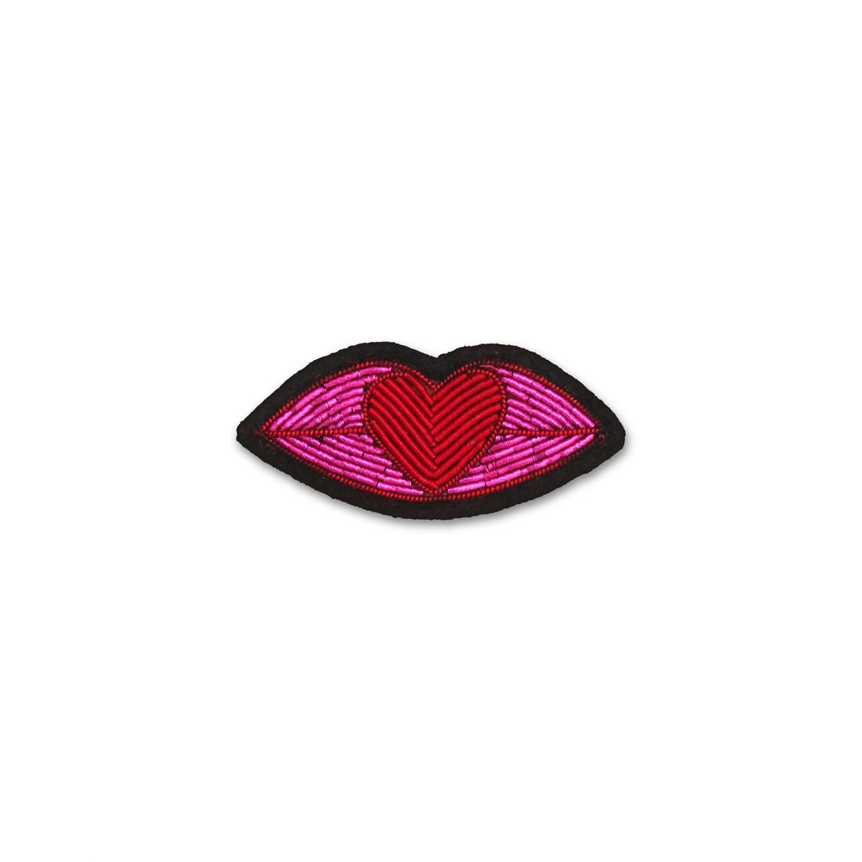 MACON & LESQUOY : Broche "Bouche Gourmande"