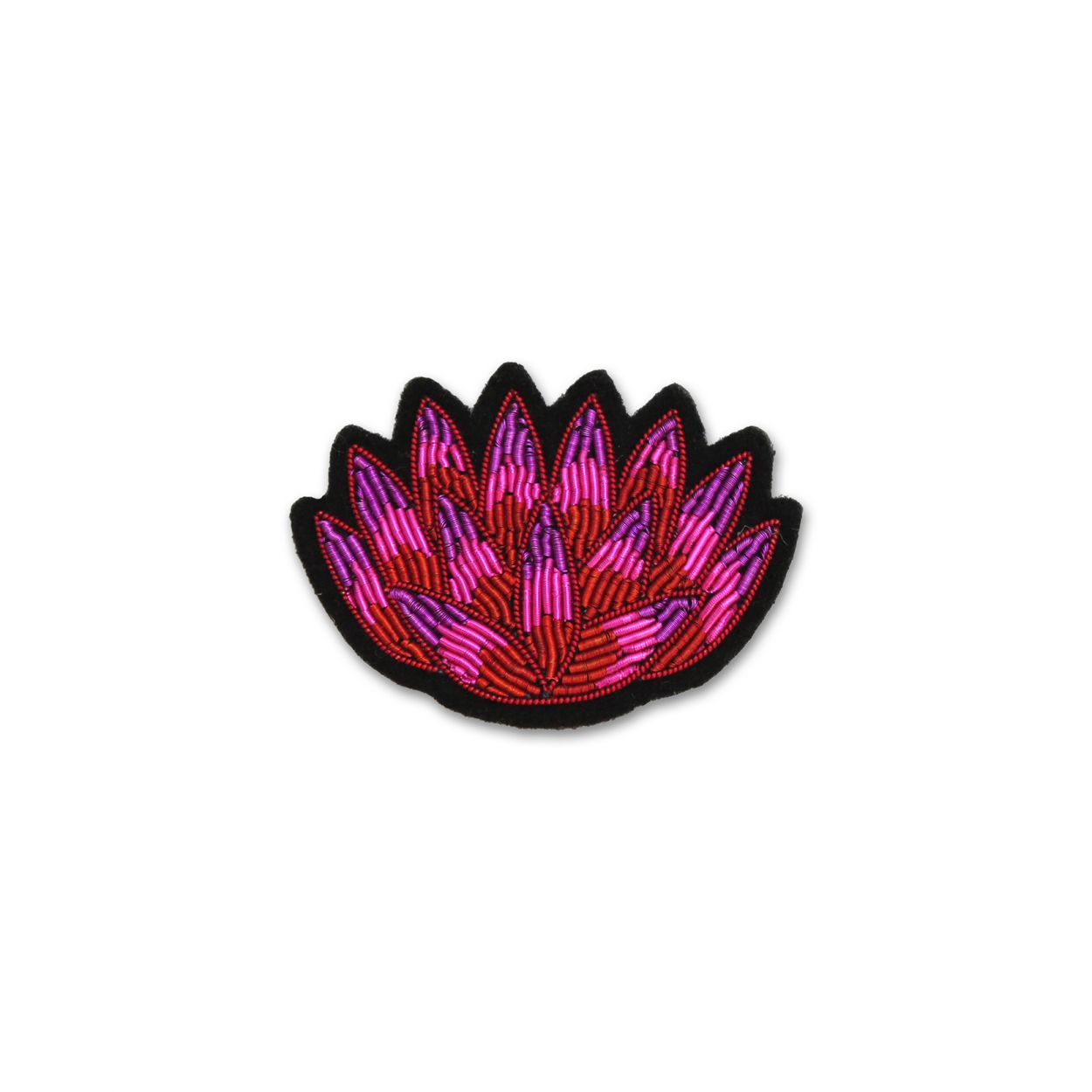MACON & LESQUOY : Broche "Joli Nénuphar"
