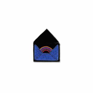MACON & LESQUOY : Broche "Lettre d'Anniversaire"