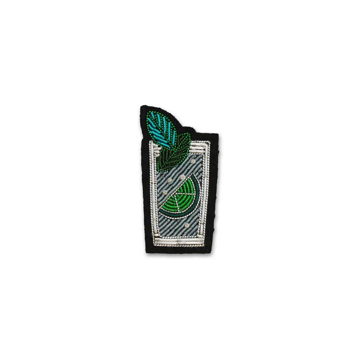MACON & LESQUOY : Broche "Mojito"