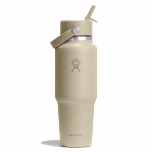 HYDRO FLASK • Gourde Large "Oat" (940 cl) avec paille