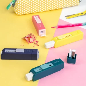 MILAN • Gomme + taille-crayons
