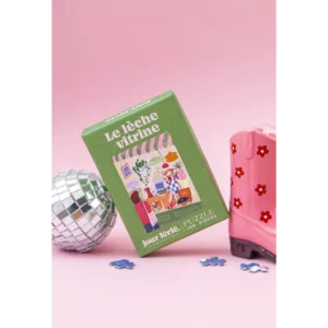 JOUR FÉRIÉ • Puzzle 100 pcs "Le lèche vitrine"