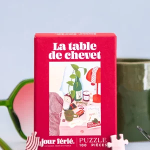 JOUR FÉRIÉ • Puzzle 100 pcs "La Table de Chevet"