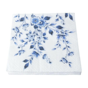 HEINEN DELFT BLAUW • Serviettes en papier "Monkeys"