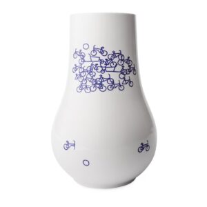 HEINEN DELFT BLAUW • Vase "Vélo" N°1