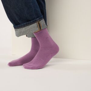 BILLYBELT • Chaussettes Femme avec Angora "Lilac"