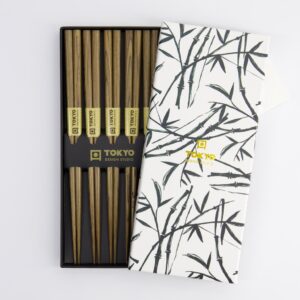 TOKYO • Set de baguettes "Bamboo White"