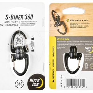 NITE IZE • Mousqueton S-Biner 360°