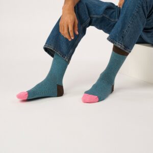 BILLYBELT • Chaussettes Homme "Blue Bark"