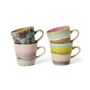 HKLIVING • 4 Tasses Americano "Rococo"