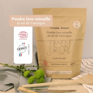 COMME AVANT • Poudre lave-vaisselle au sel de Camargue
