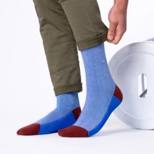 BILLYBELT • Chaussettes Homme "Merle Bleu"